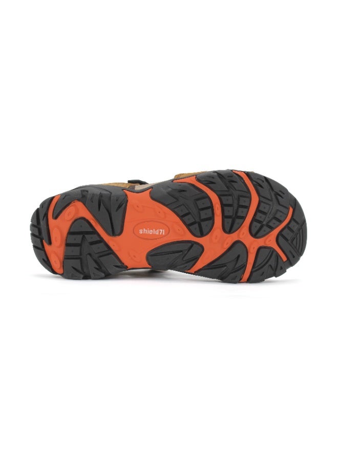 Shield Flexion Men’s Brown Adjustable Sandal – Lightweight Comfort, Anti‑Slip Sole, Daily Casual Wear - Image 5